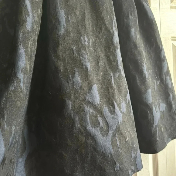 H&M Navy and Black Midi Skirt size 8 - Picture 2 of 6